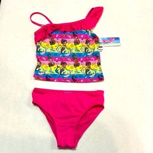 New Candy Girl 2 piece Tankini Girls swimsuit